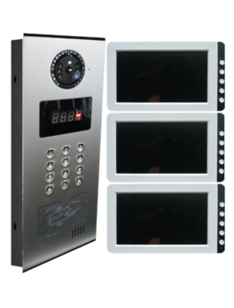 3 Apartment Video Intercom System