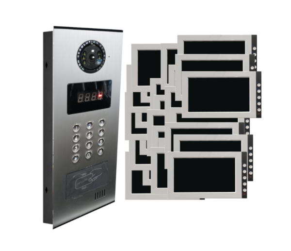 ZDL-A3025 25-Unit Apartment Audio Video Intercom System