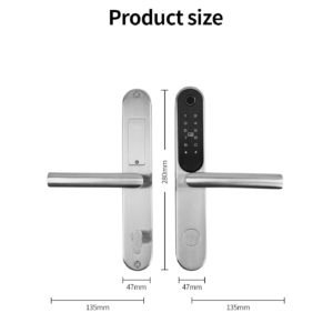 4-in-1 Operating Method Bio-metric Wi-Fi Door Lock