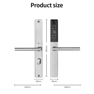 Fingerprint Sliding Door Lock With Bluetooth Mobile APP