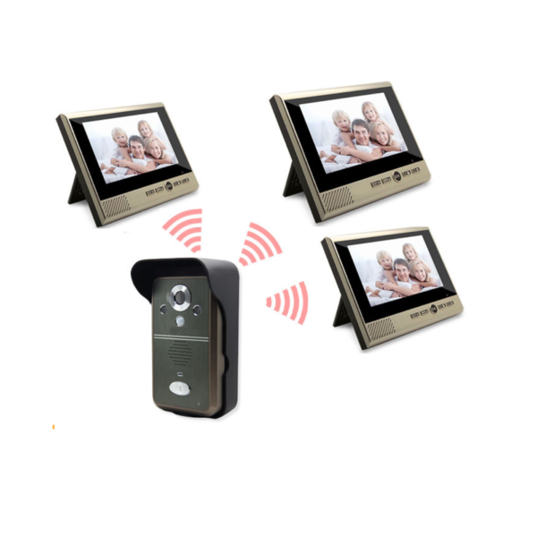 3 Touchscreen Wireless Video Doorbell