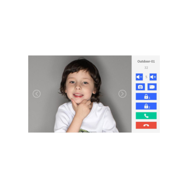 2 Wire Intercom 7 inch WIFI Indoor Monitor