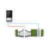 2 wire Wifi Home Intercom Door Camera