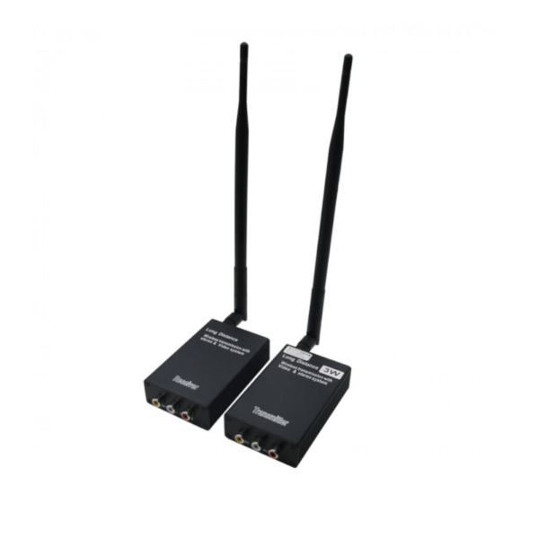 2.4GHz 3-Watts Wireless Video And Audio Transmitter + Receiver