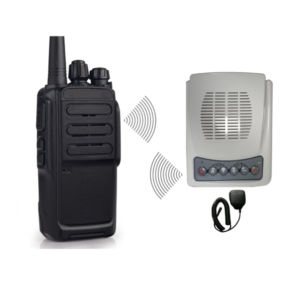 2 way Communication Walkie Talkie Radio With Talk Back Wireless Speaker
