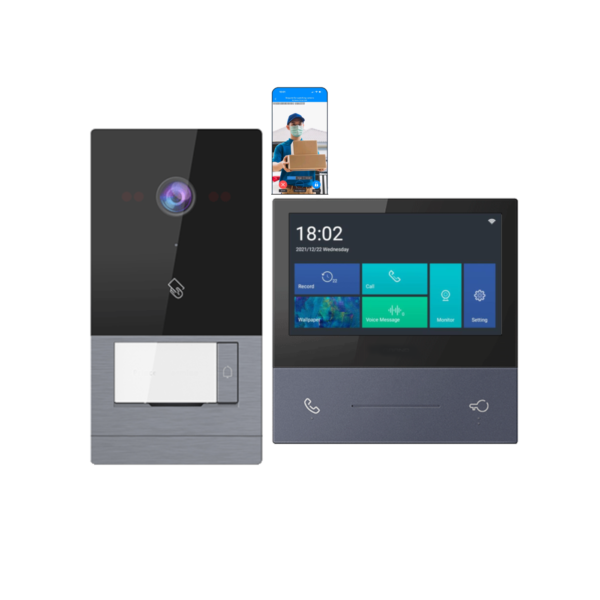 Expandable Home Intercom with Camera and Access control