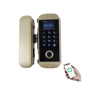 Commercial Biometric Glass Sliding Door Lock