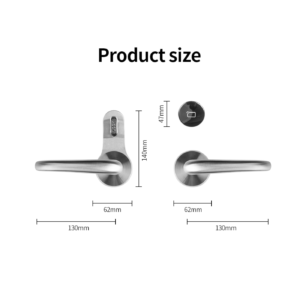 Split-Design Smart Card Lock for Hotels & Commercial Use