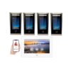 Smart 4-Door Video Access Control System with Motion Detection