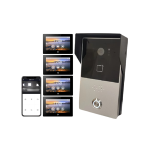 4-Extension Smart Home Intercom System