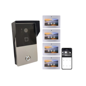 4-Room Wired intercom system