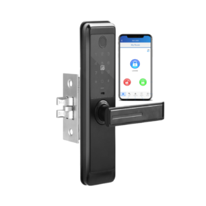 5-in-1 Smart Door Lock with Bluetooth & Optional Wi-Fi Connectivity