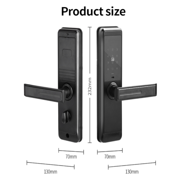 Wi-Fi Smart Door Lock with Access Code & Optional Bluetooth