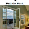Keyless Sliding Door Lock - Standard - Pull Or Push