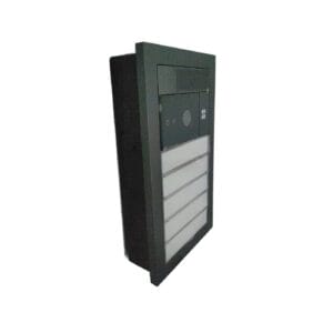 2W-TOS21F 5 Modular Call Button 2-Wire Intercom Door Camera Panel