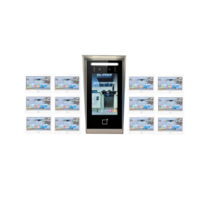 ZDL-IPW5112WC Premium 12-Room Smart IP Video Intercom