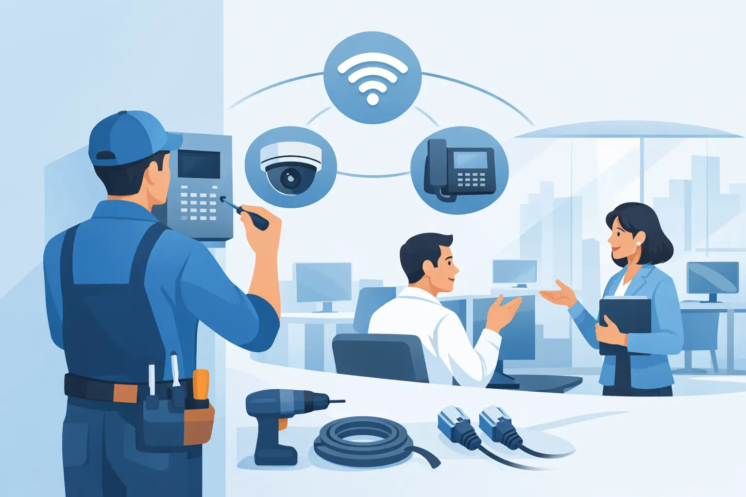 Office Intercom System Installation Guide