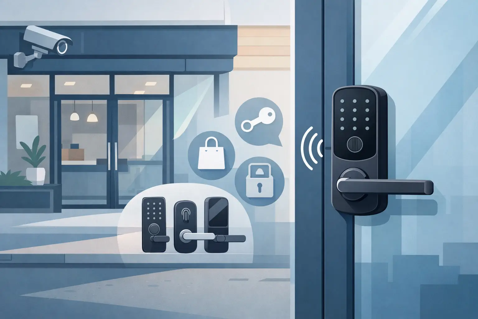 Choosing a Smart Lock for Storefront Door