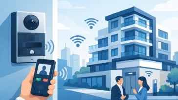 zdl-7500 wireless building intercom system