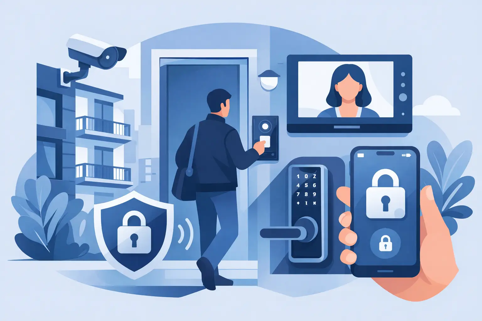 Apartment Entry Security Guide for Managed Buildings - UnikCCTV.Com Apartment Entry Security Guide for Managed Buildings