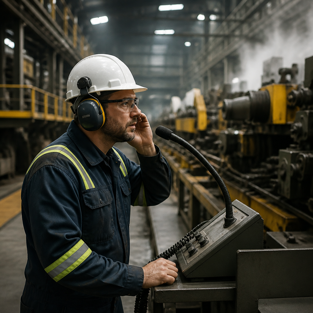 Factory Intercom System: Solving Warehouse Noise - UnikCCTV.Com